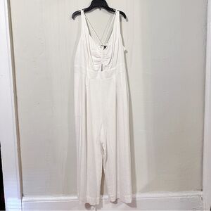 City Chic White Jumpsuit
